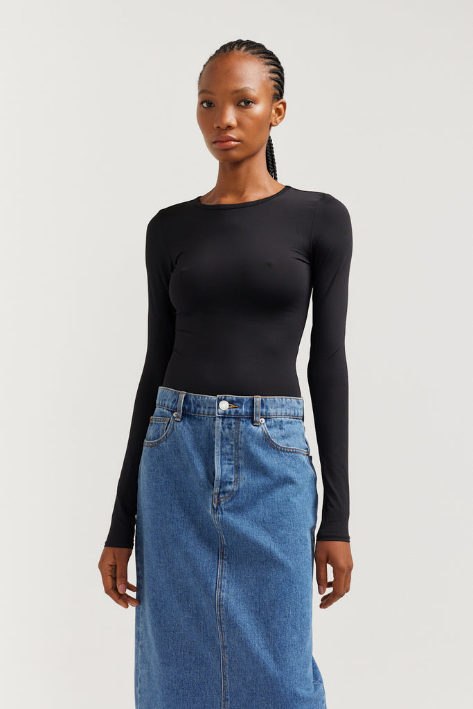 Terzo Maxi Skirt Maxi Denim Skirt Henne