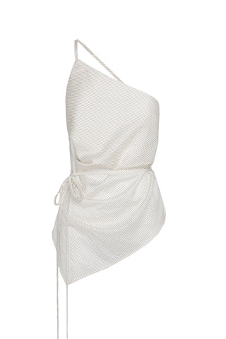 Lucia Asymmetric Top With Strap