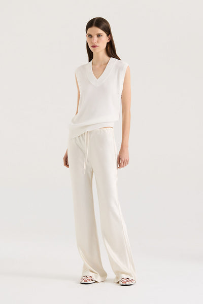 simianring Straight pants CREAM