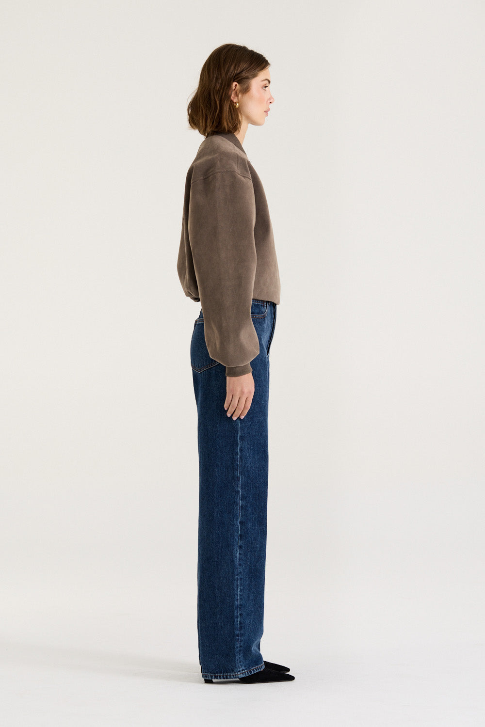 Mara Suede Bomber