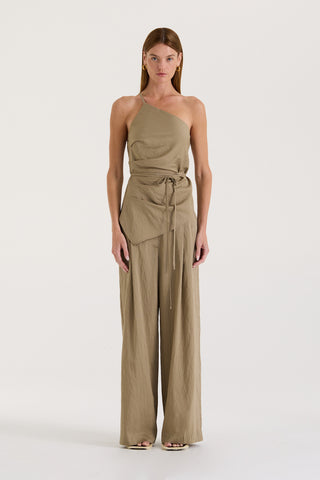 Lucia Asymmetric Top With Strap