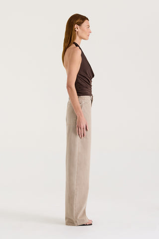 Teevan Cowl Neck Top