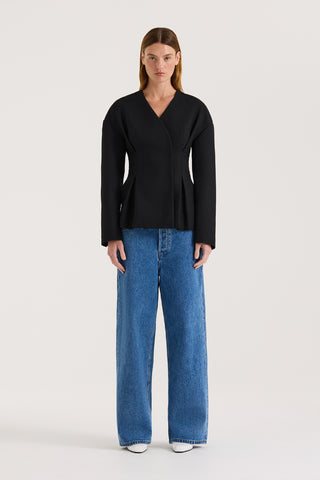 Farah Collarless Blazer