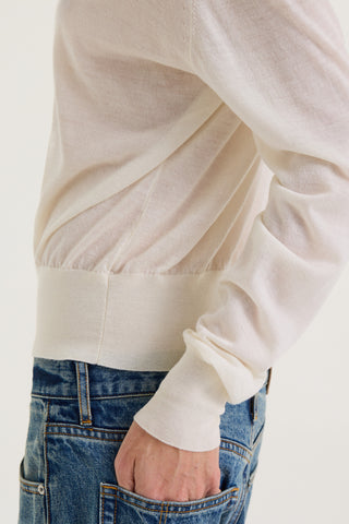 Amia Sheer Turtleneck