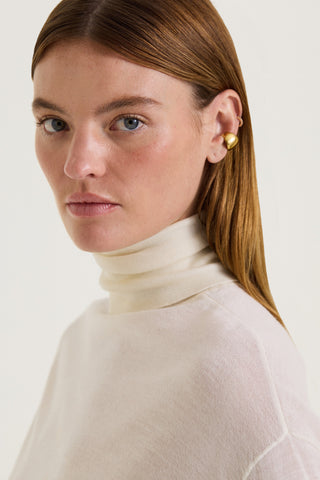 Amia Sheer Turtleneck