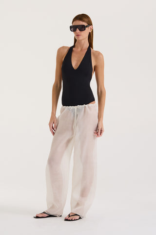 Tasha Sheer Silk Pant