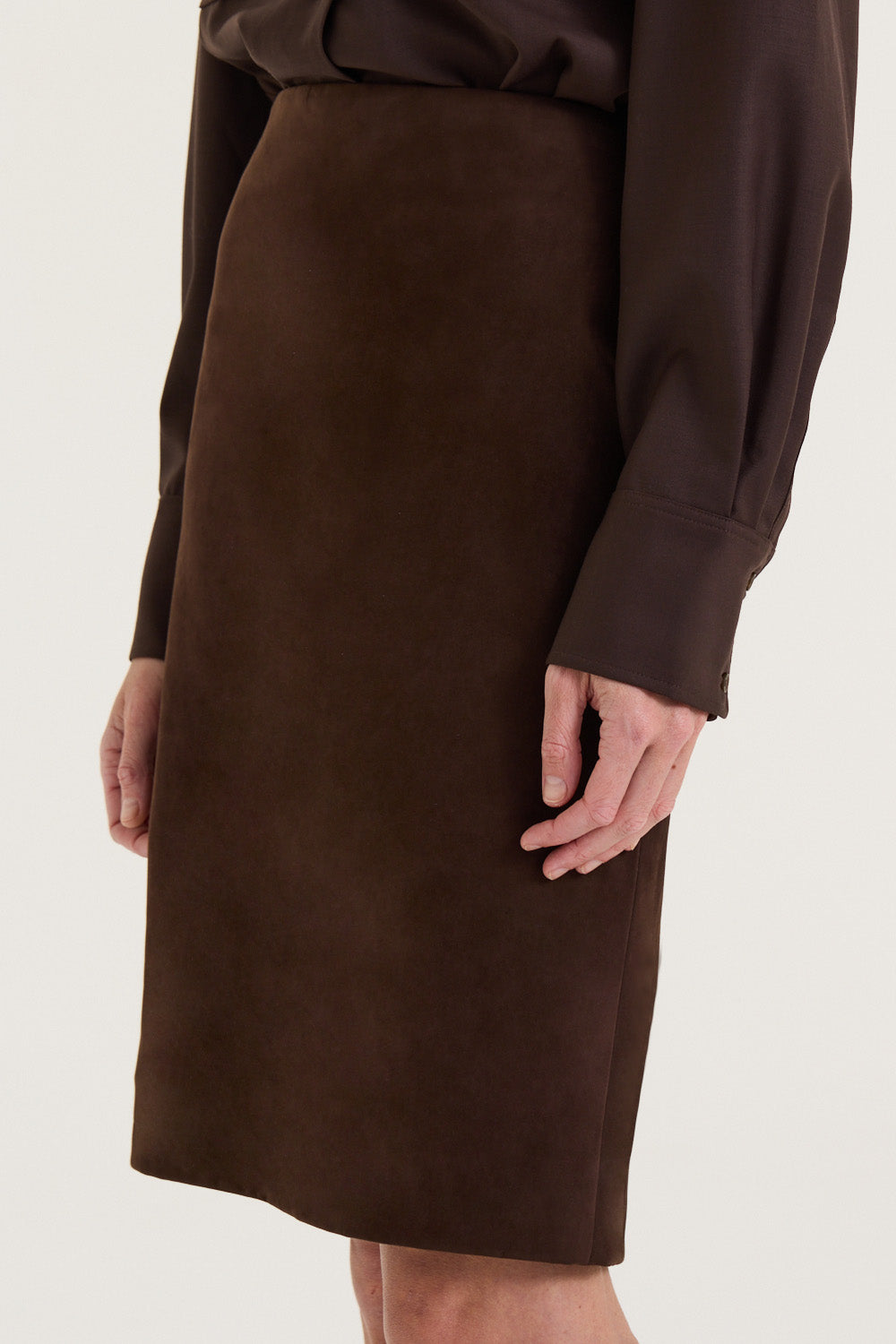 sachin and babi light blue dress Reiss Arizona Satin Cowl Neck Jumpsuit, Chocolate Brown