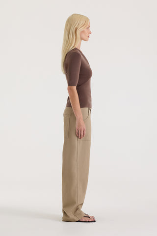 Aveline Short Sleeve Lightweight Top