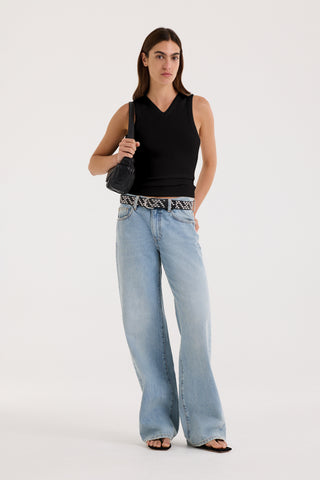 Nori High V-Neck Tank