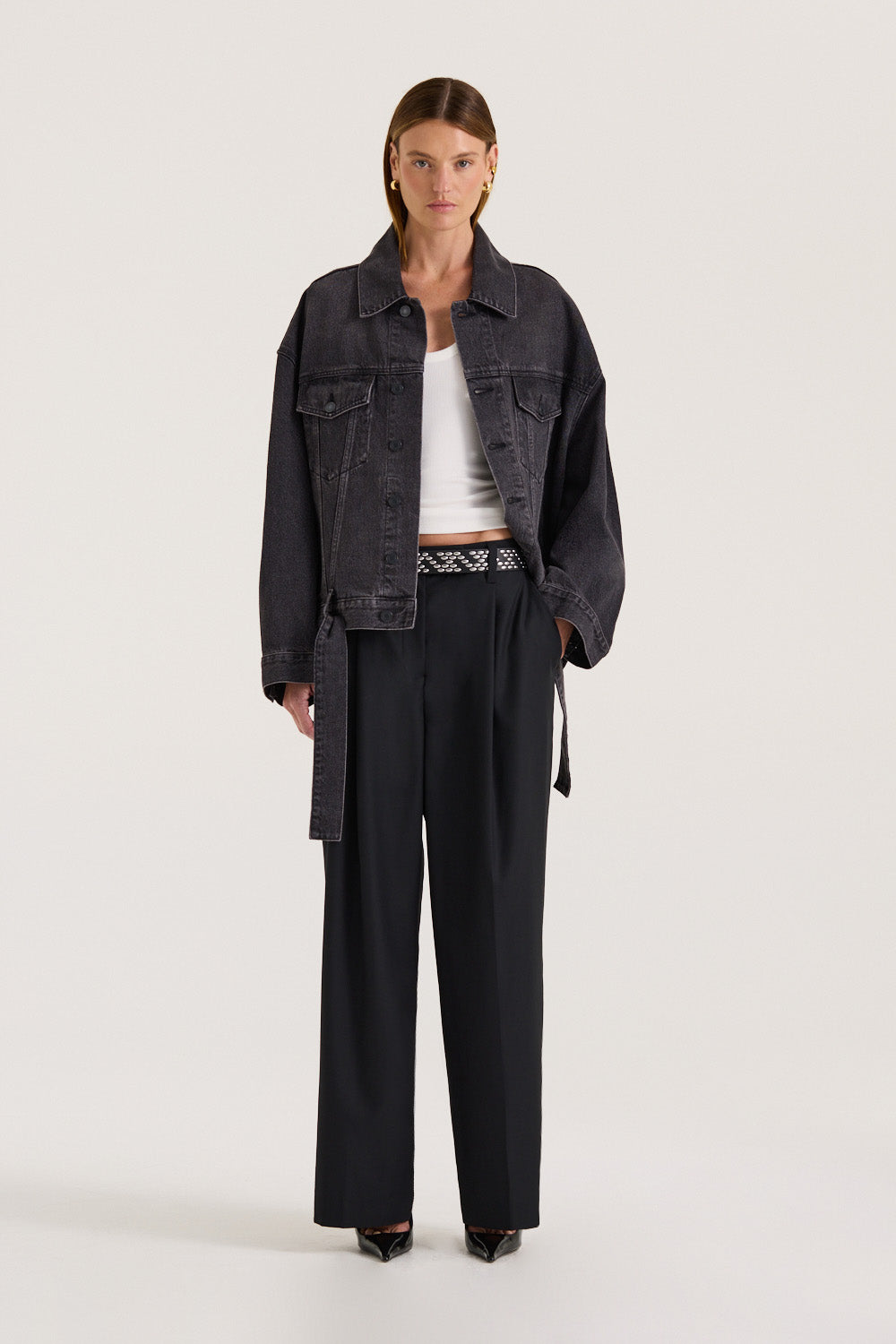 Helena Jacket | Black Denim Jacket | Henne