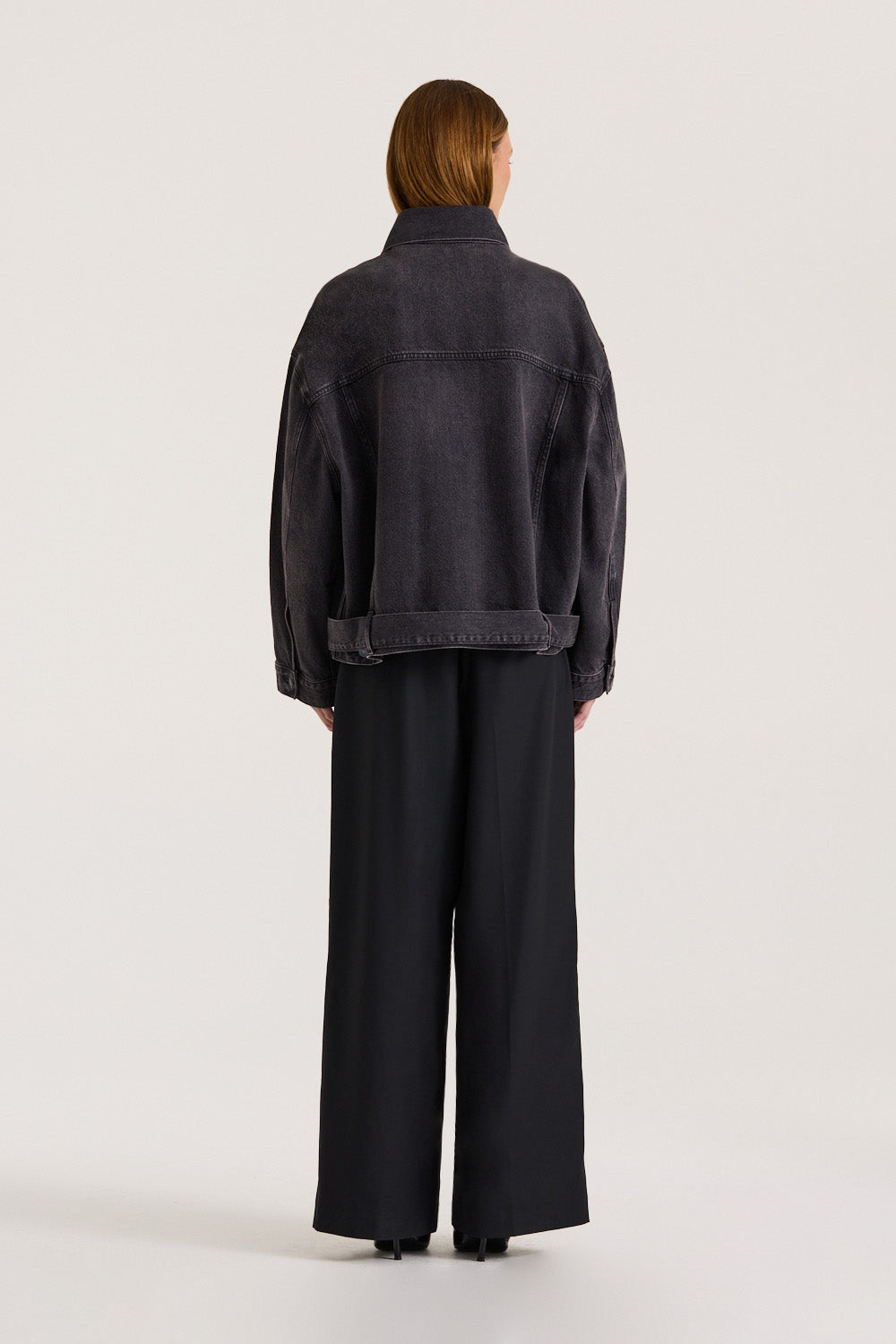 Helena Jacket | Black Denim Jacket | Henne