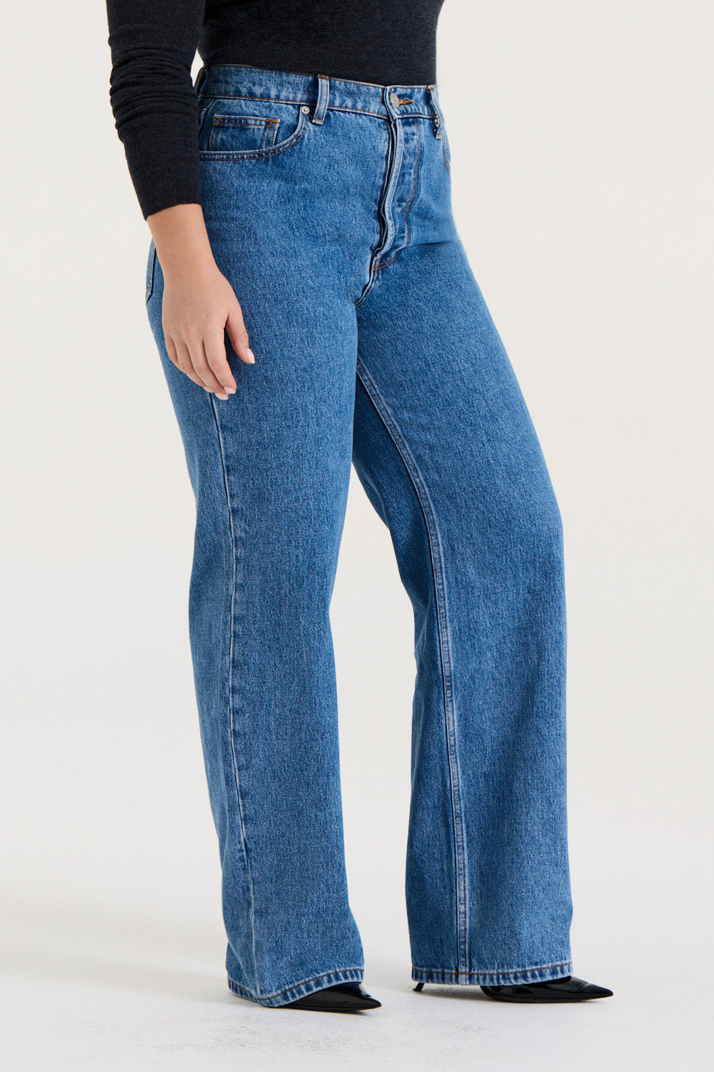 Jag Jeans Women's Valentina High Rise Skinny Pull-On Jean - Dark Indigo Wash, 10.5" Rise, 26" Inseam