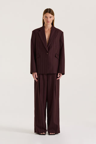 Ornella Pinstripe Blazer