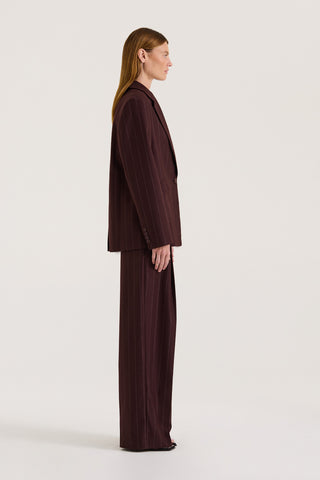 Ornella Pinstripe Blazer