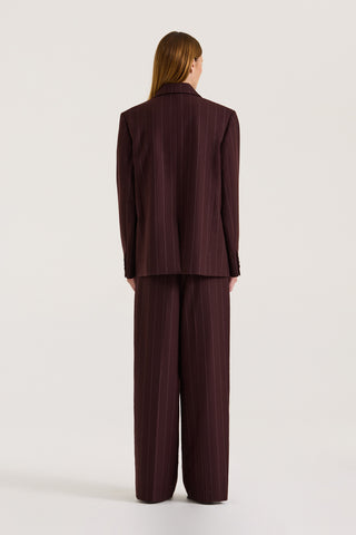 Ornella Pinstripe Blazer