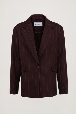 Ornella Pinstripe Blazer