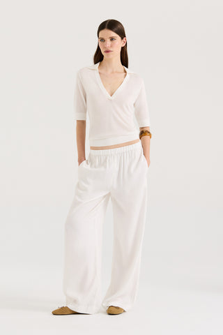 Jasper Short Sleeve Knit Top