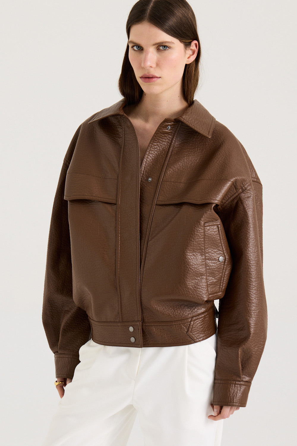 Brown Leather Jacket Buy Bomber Jacket Australia Nova Jacket Brown