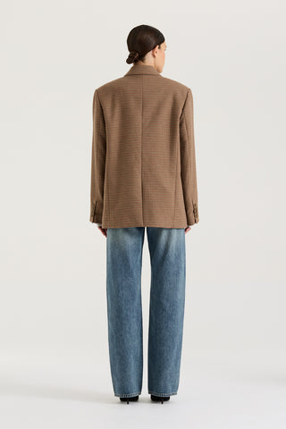 Ornella Checked Blazer