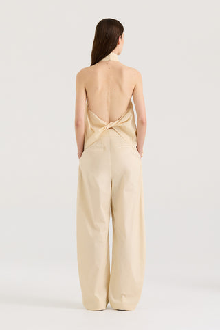 Silver Tailored Pants