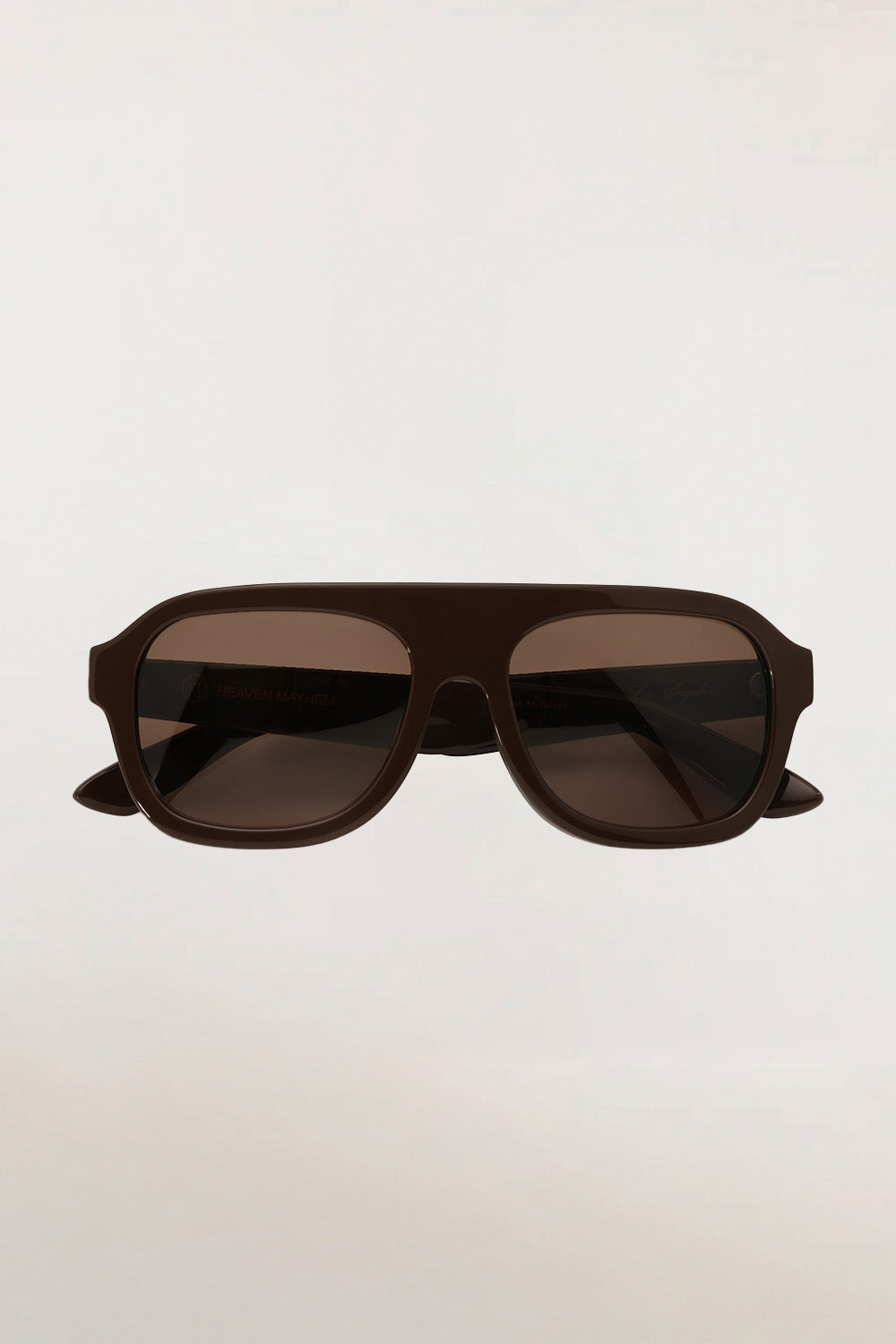Heaven Mayhem VITTORIA GLASSES NEW - Brown Aviator Sunglasses HEAVEN MAYHEM - Vittoria Glasses main image 2