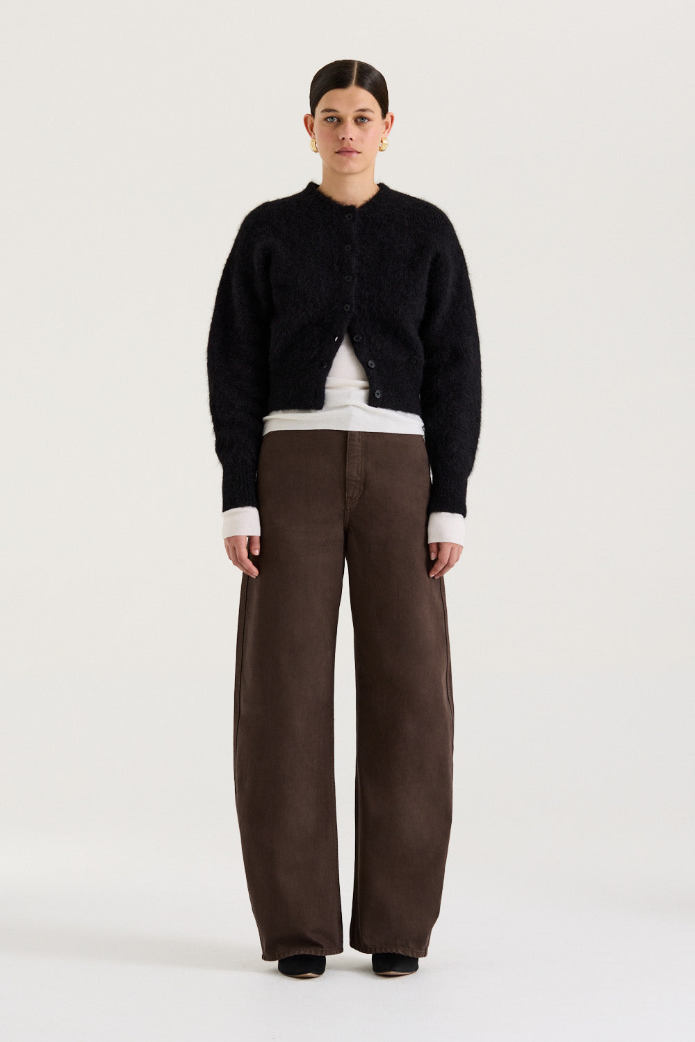 【PORTERNA】Henne Summer Trousers BRUSHEDTWILLWINONAPANT_ZP10359